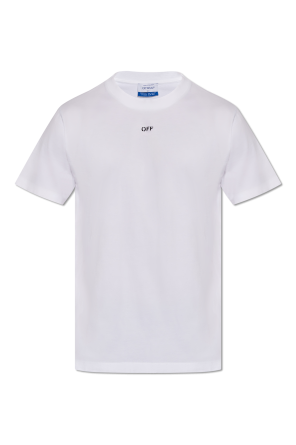 Burberry T-shirt with embroidered logo | Men's Clothing | Vitkac